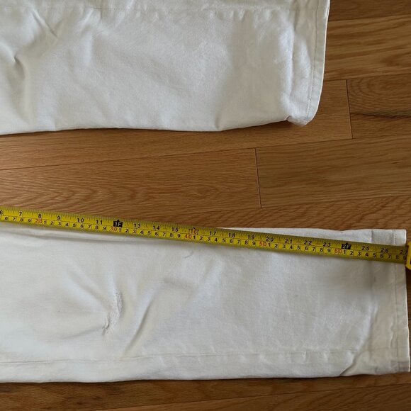 Vintage Levi's (circa 1990's) 501 jeans, white, size 31 - Picture 14 of 16